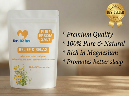 Dr. Relax Epsom Salt - with Dried Chamomile