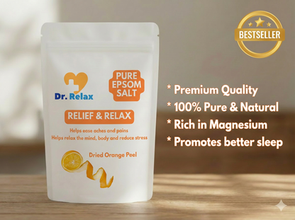 Dr. Relax Epsom Salt with Dried Orange Peel