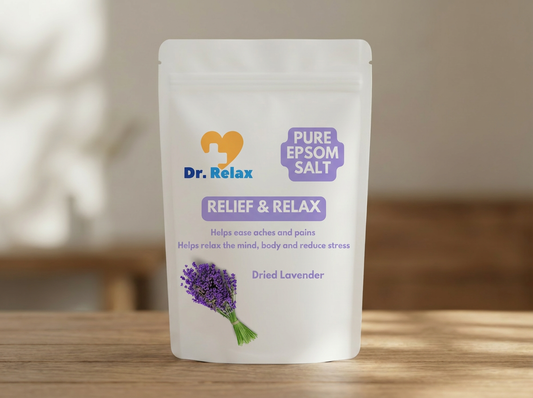 Dr. Relax Epsom Salt - with Dried Lavender