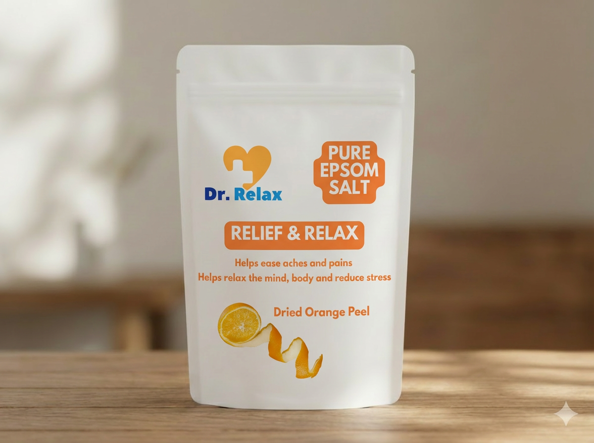 Dr. Relax Epsom Salt with Dried Orange Peel