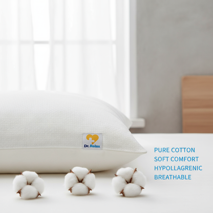 Dr. Relax 100% Cotton Natural Pillow