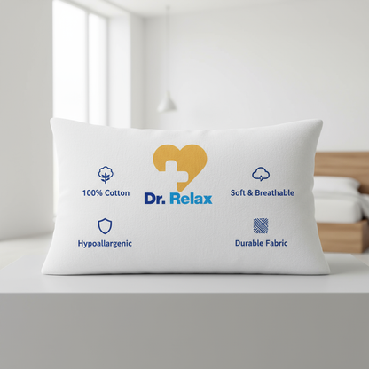 Dr. Relax 100% Cotton Natural Pillow