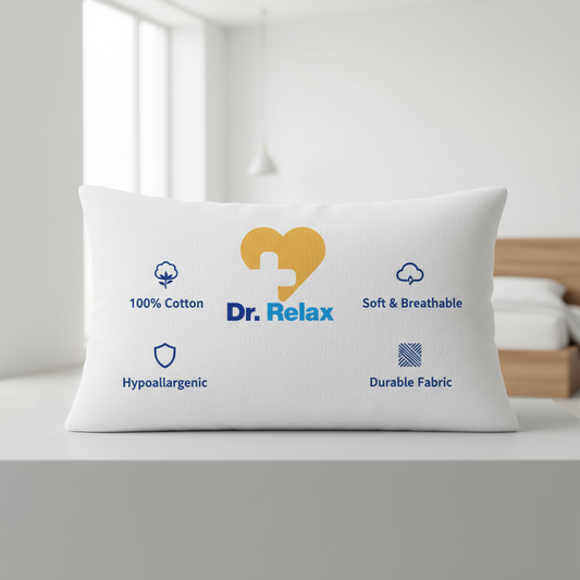 Dr. Relax 100% Cotton Natural Pillow