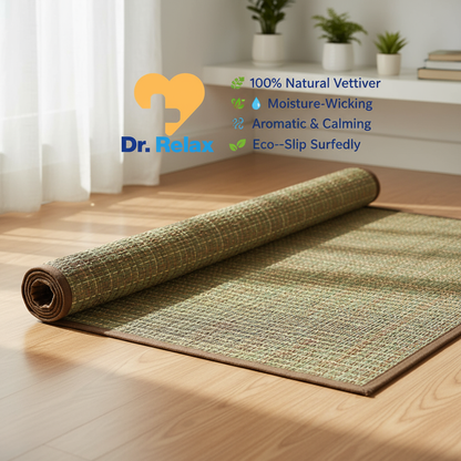 Dr. Relax Vetiver (Khus) Natural Yoga Mat