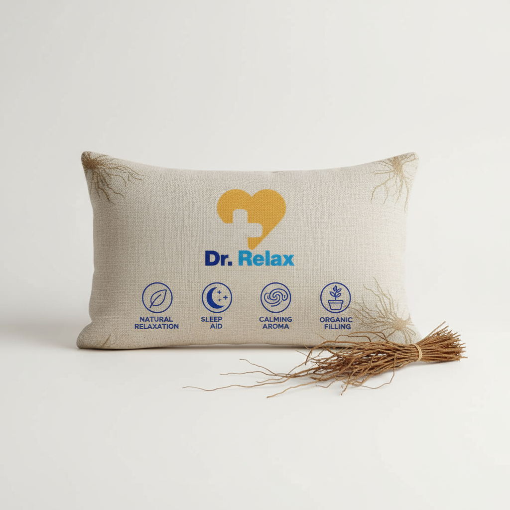 Dr. Relax Vetiver(Khus) Natural Pillow